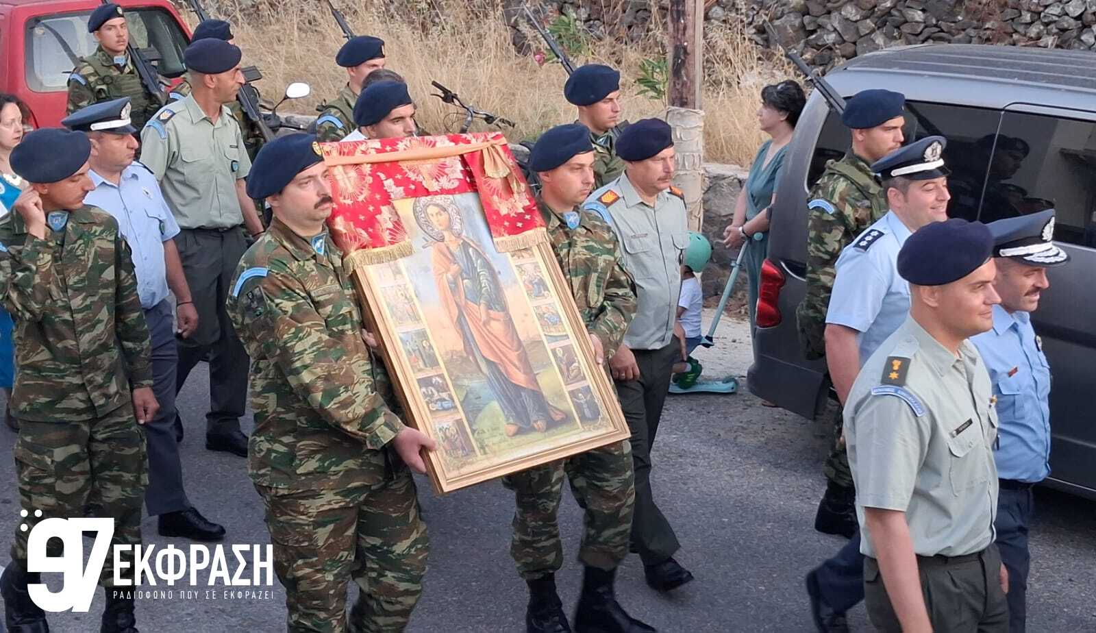 Με λαμπρότητα τιμήθηκε ο Άγιος Νικήτας στη Νίσυρο: Πλήθος πιστών στην περιφορά και το παραδοσιακό πανηγύρι (Φωτορεπορτάζ του Ε97)