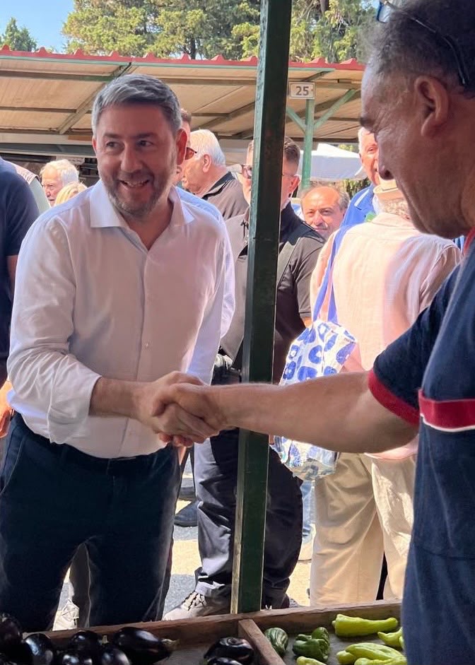 Νίκος Ανδρουλάκης από τη Ρόδο: «Η ακρίβεια είναι προϊόν πολιτικών επιλογών»