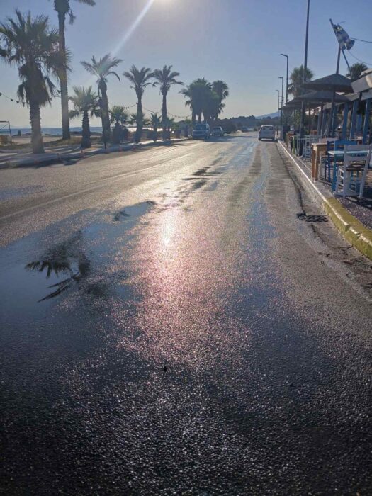 Επιχείρηση καθαριότητας στο Μαστιχάρι από τον Δήμο Κω