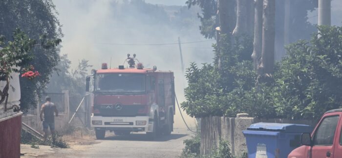 Σε πλήρη εξέλιξη επιχείρηση κατάσβεσης πυρκαγιάς στο Ψαλίδι της Κω