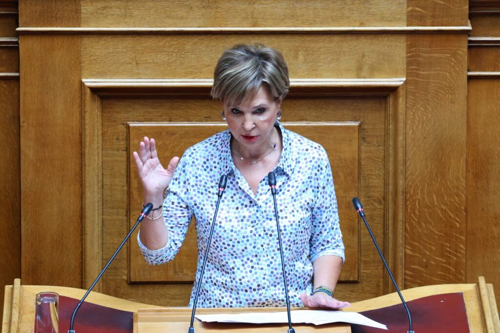 Η Όλγα Γεροβασίλη ανεξαρτητοποιήθηκε και επίσημα από τον ΣΥΡΙΖΑ – Η επιστολή της στον πρόεδρο της Βουλής